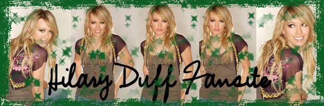 Hilary Duff Fansite
